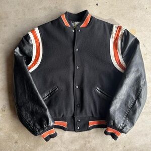 Vintage 80’s  Meca Sportswear ‘Trophy Jacket’  Varsity Jacket, XL